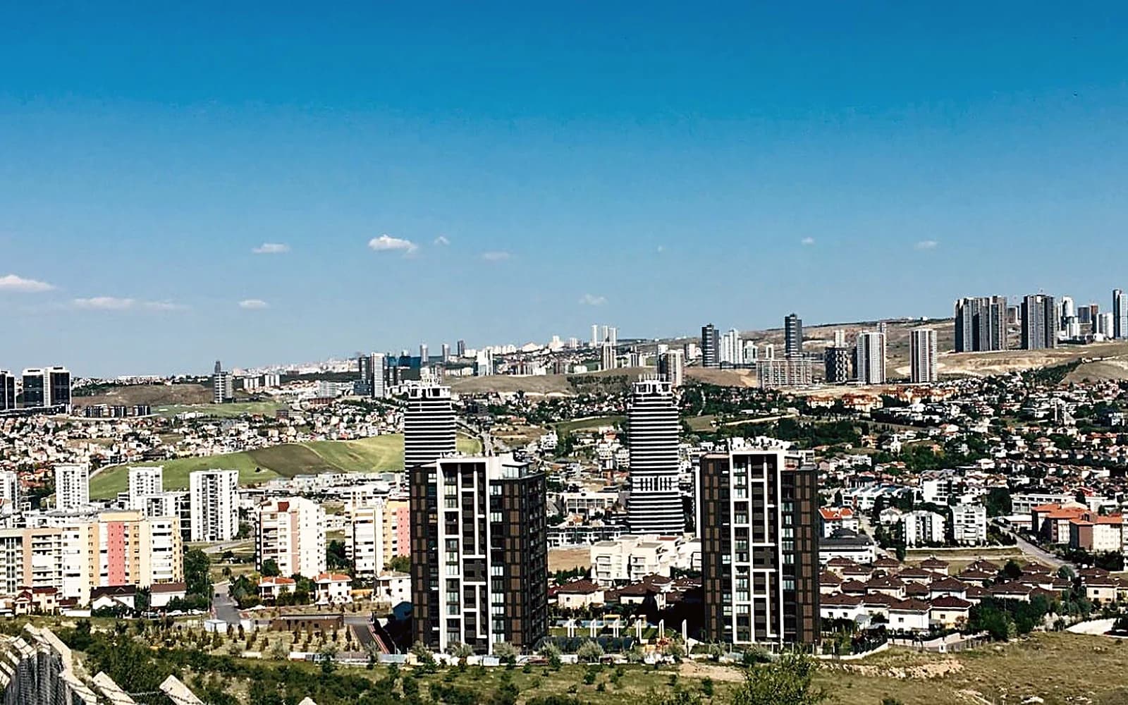 Çayyolu genel görünüm — Küre Grup hizmet bölgesi