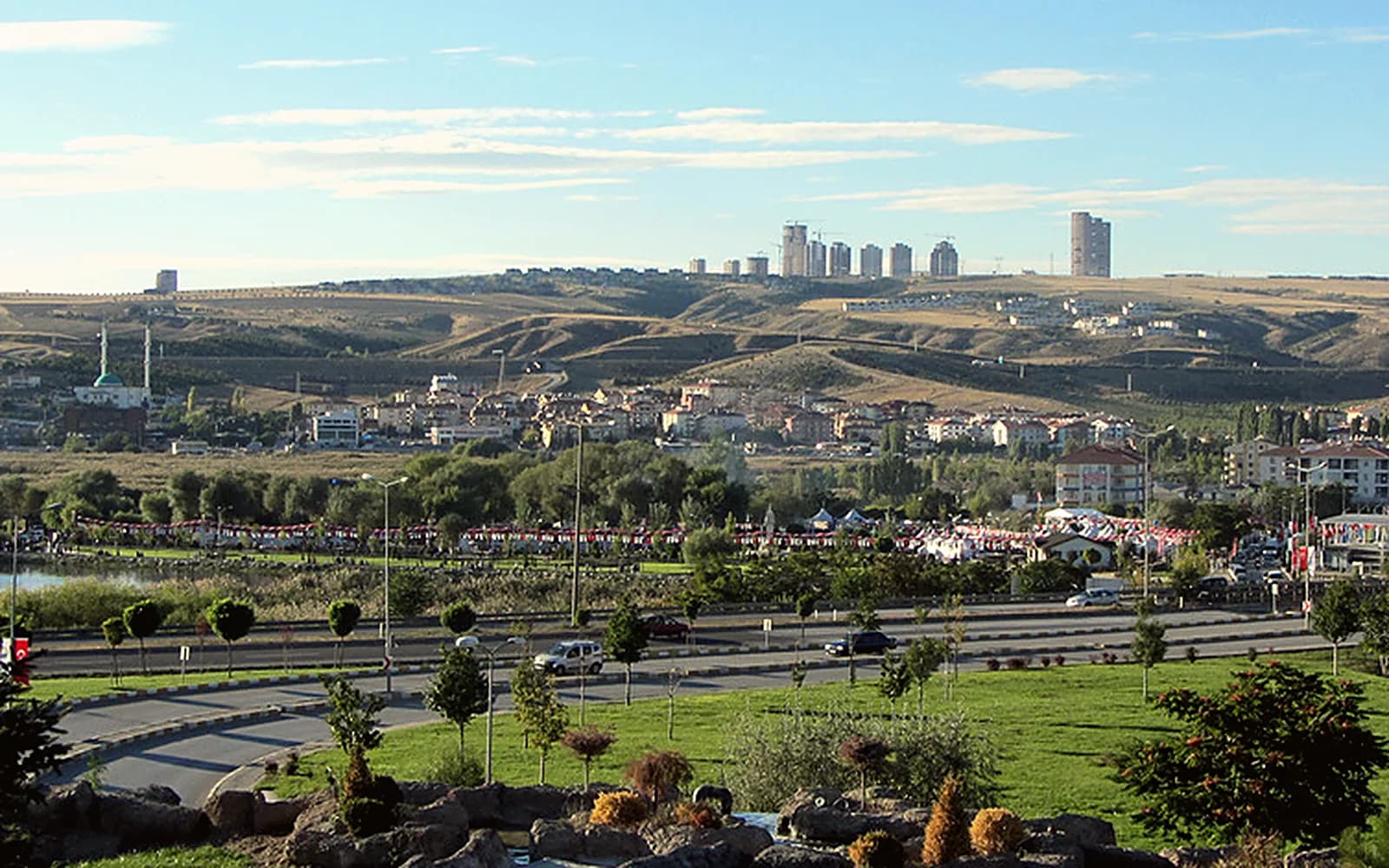 İncek genel görünüm — Küre Grup hizmet bölgesi
