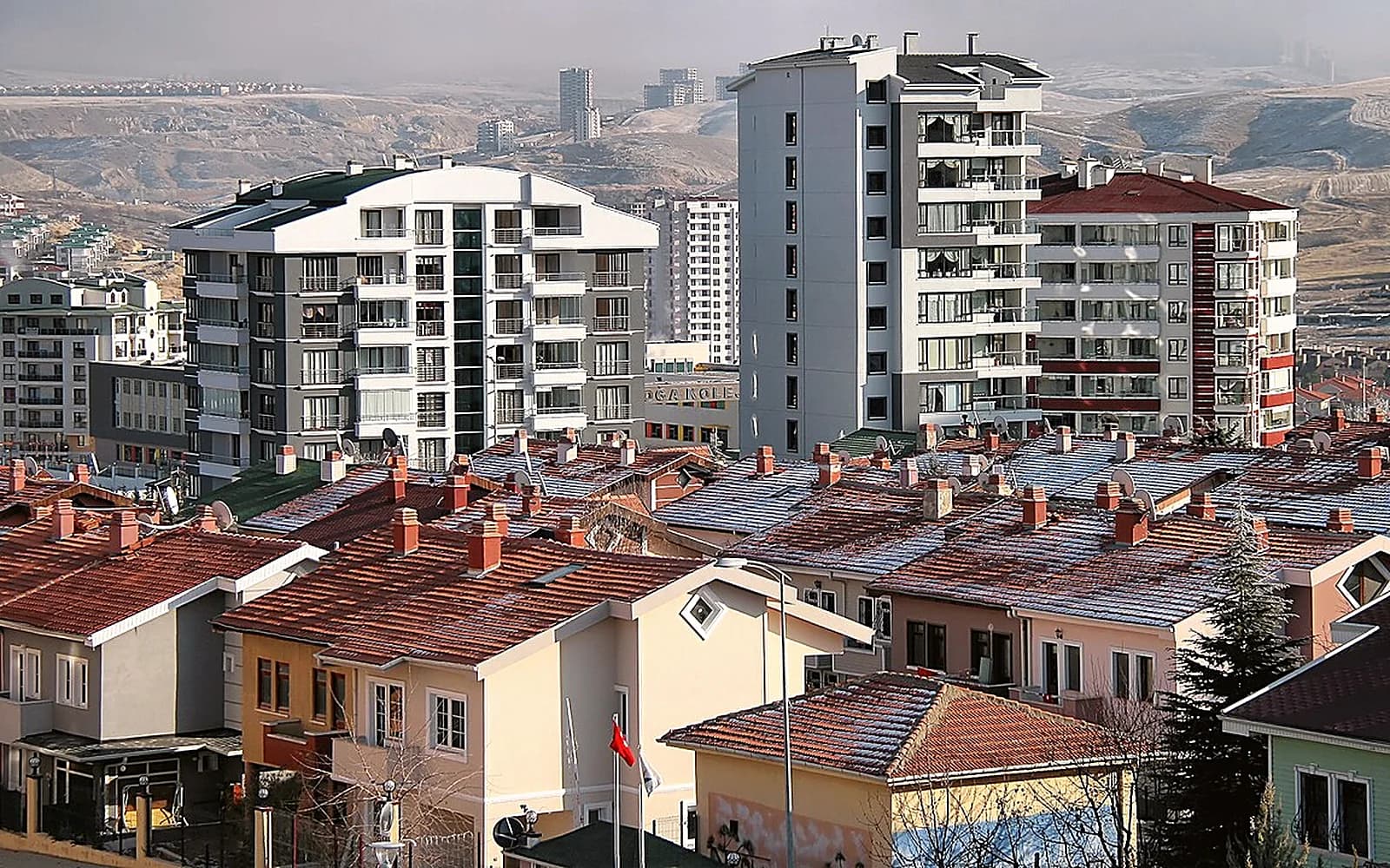 Yaşamkent genel görünüm — Küre Grup hizmet bölgesi