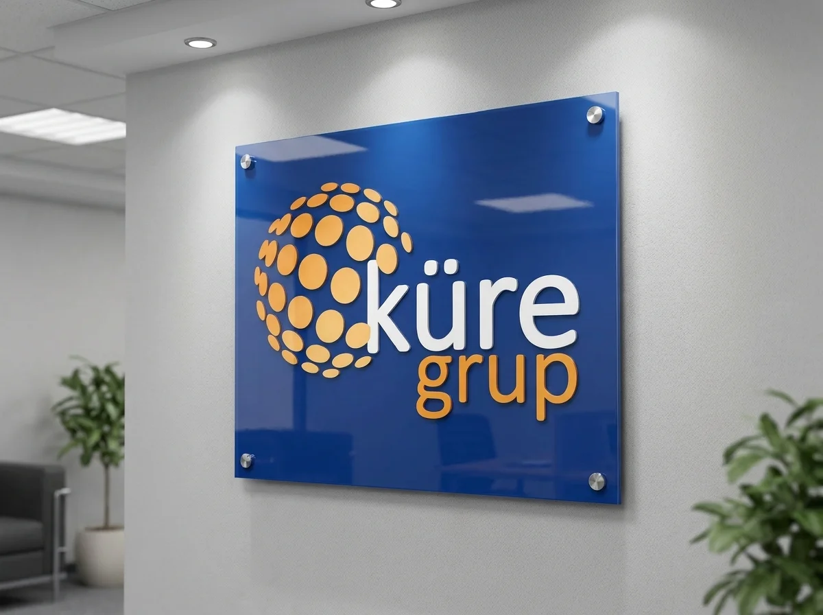 Küre Grup mağaza tabelası